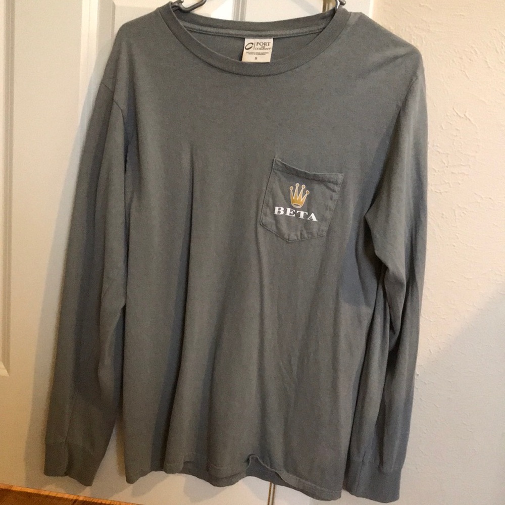 S Unisex Beta Rush shirt grey